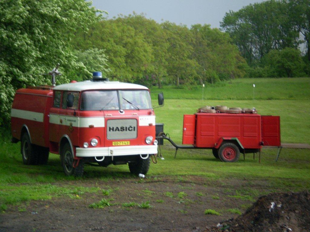 hasičský auto